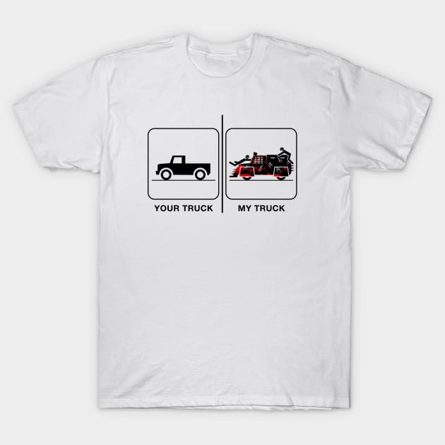 Your Truck, My Truck - inverted T-Shirt by CCDesign
